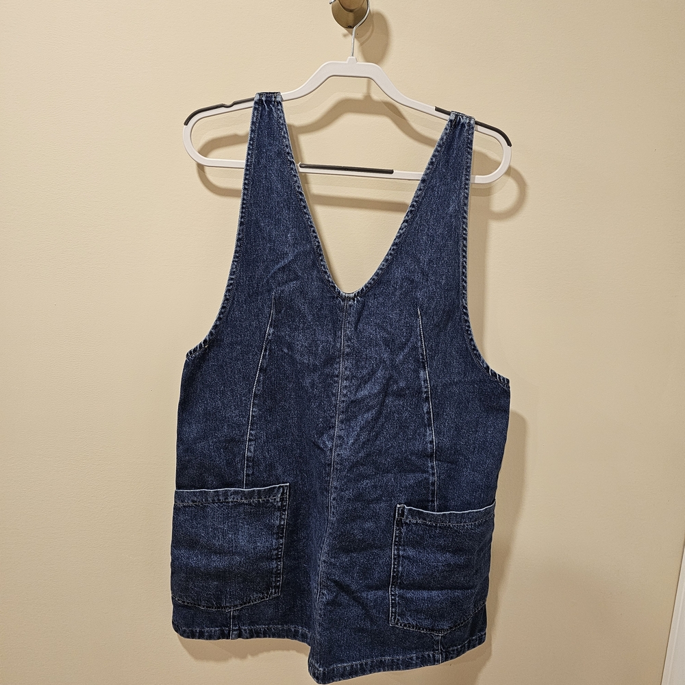 We The Free; Free People Blue Denim Skirtall. NWOT Size LARGE - Picture 3 of 6